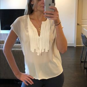 J. Crew grosgrain ribbon top